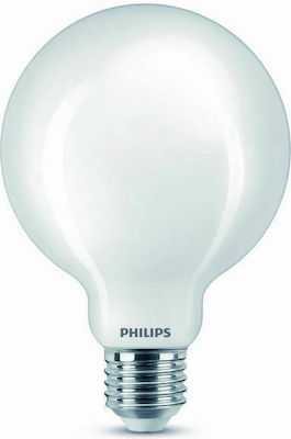 ΛΑΜΠΑ LED PHILIPS 7W G93 GLOBE E27 4000K 806lm